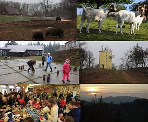 Přírodní areál Zlobice - chaty [Nagyítás - új ablak]