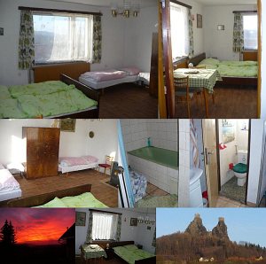 Ubytování v podhradí zříceniny Trosky [Nagyítás - új ablak]